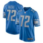 Halapoulivaati Vaitai Detroit Lions  Game Jersey - Blue