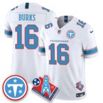 Treylon Burks #16 Tennessee Titans Vapor F.U.S.E. Limited Jersey -  White