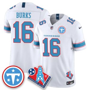 Treylon Burks #16 Tennessee Titans Vapor F.U.S.E. Limited Jersey -  White