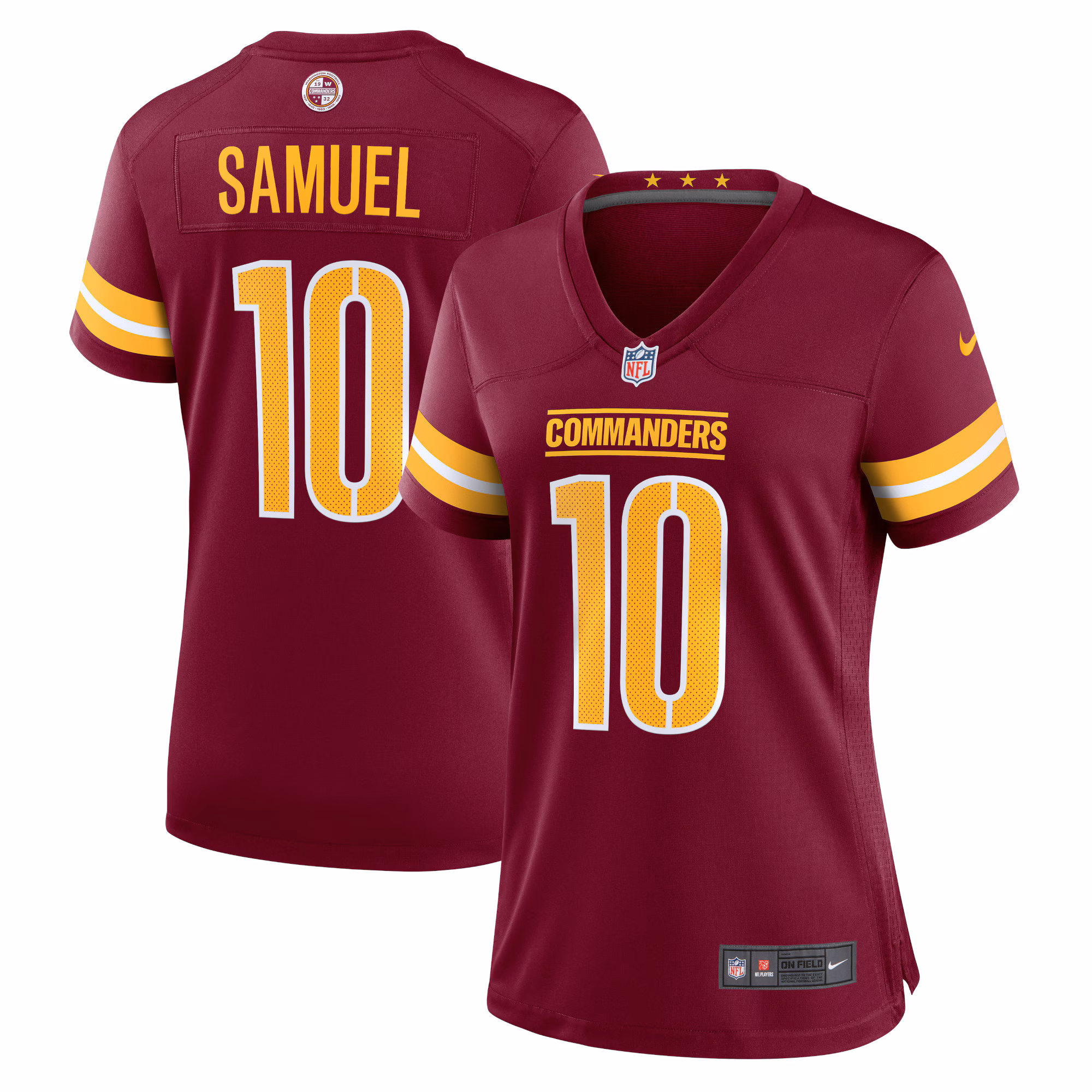 Curtis Samuel Washington Commanders Women's Player Jersey - Burgundy