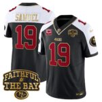 Deebo Samuel # 1 San Francisco 49ers Faithful To The Bay Patch Vapor Limited Jersey V8 - All Stitched