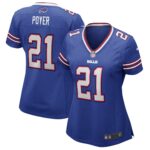 Poyer Buffalo Bills  Women's Game Jersey - Royal