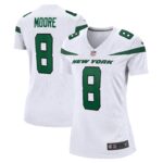 Elijah Moore New York Jets  Women's Game Jersey - White