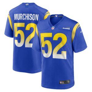 Larrell Murchison Los Angeles Rams Team Game Jersey -  Royal