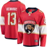 Sam Reinhart Florida Panthers Breakaway Player Jersey - Red