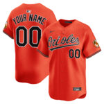 Custom #00 Baltimore Orioles Vapor Premier Limited Jersey - All Stitched
