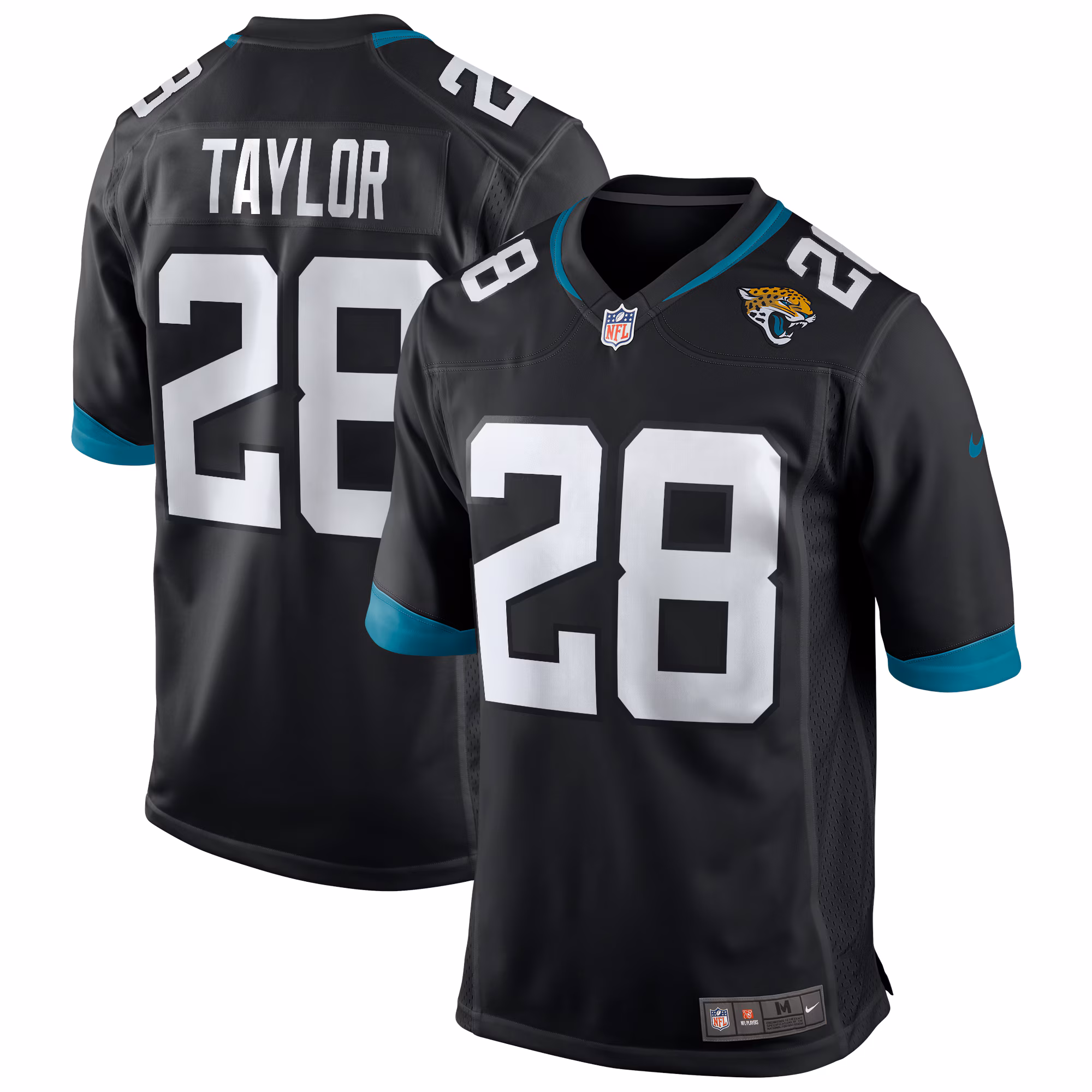 Fred Taylor #28 Jacksonville Jaguars Retired Player Alternate Game Jersey - Black