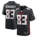 Jared Bernhardt Atlanta Falcons  Game Player Jersey - Black