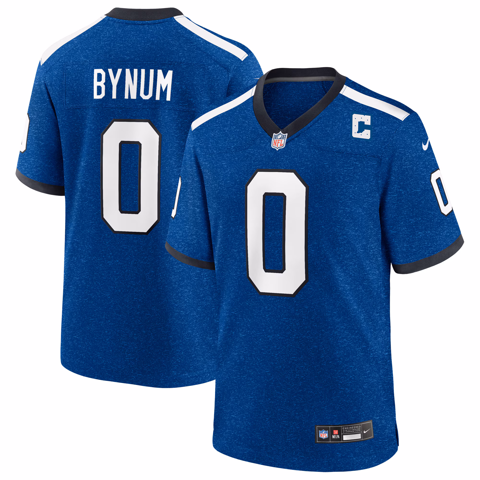 Camryn Bynum #0 Indianapolis Colts Alternate 2 Indiana Nights Game Jersey -  Heather Royal