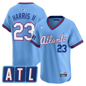 Michael Harris II #23 Atlanta Braves 2026 City Connect Vapor Premier Limited Jersey - All Stitched