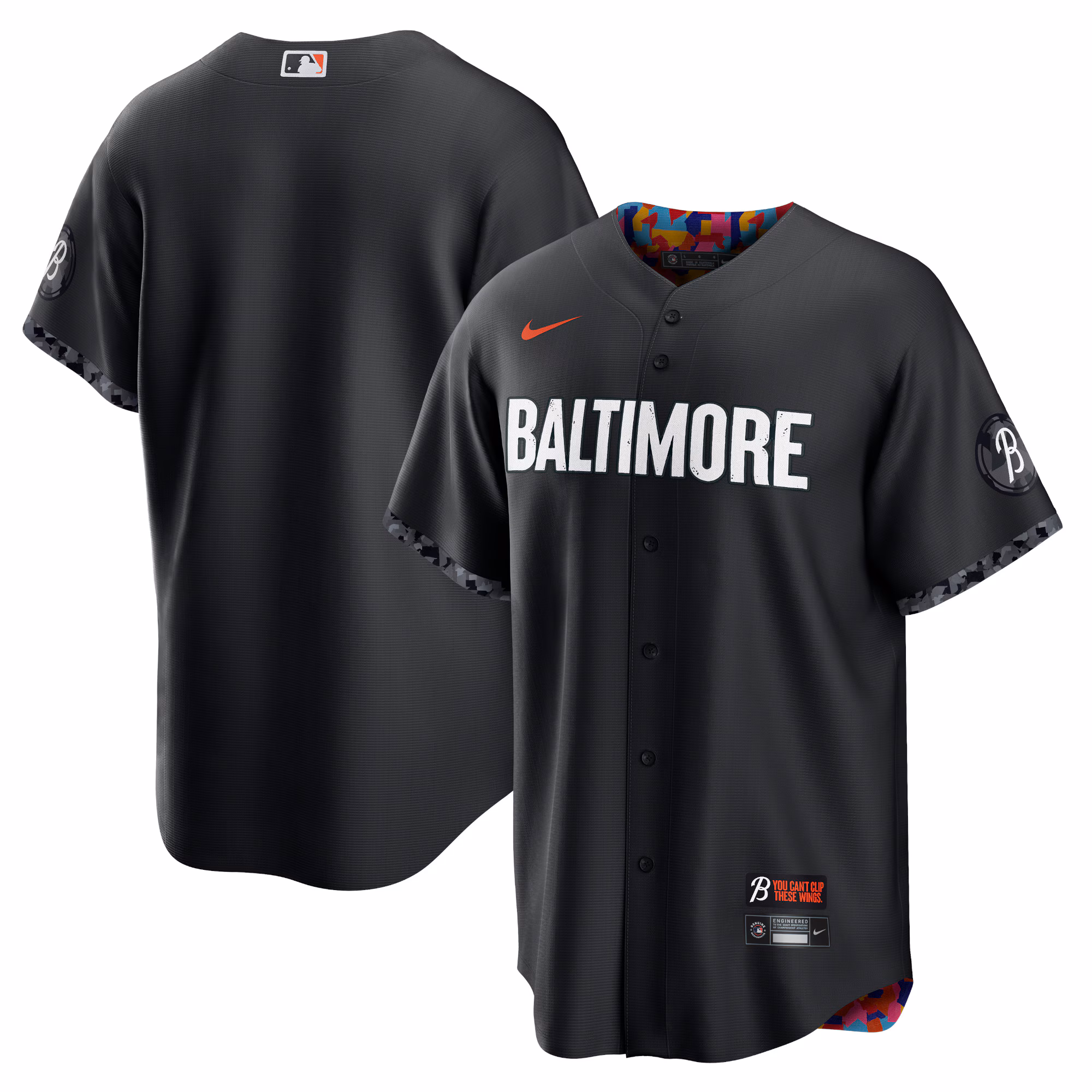 Baltimore Orioles Black City Connect Replica Jersey