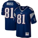Randy Moss New England Patriots Legacy Replica Jersey - Navy