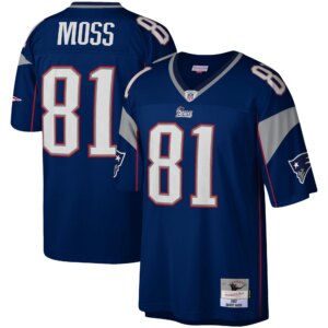Randy Moss New England Patriots Legacy Replica Jersey - Navy
