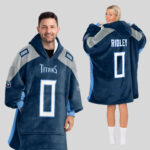 Adult C.R 0 Tennessee Football Unisex Blanket Hoodie