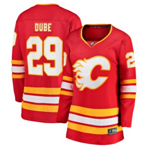 Dillon Dube Calgary Flames Women's Home Breakaway Player Jersey - Red