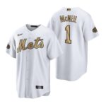 Men's New York Mets #1 Jeff McNeil White 2022 All-Star Game Cool Base Jersey