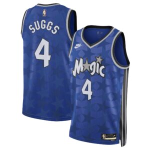 Unisex Orlando Magic Jalen Suggs  Blue 2023/24 Swingman Jersey - Classic Edition