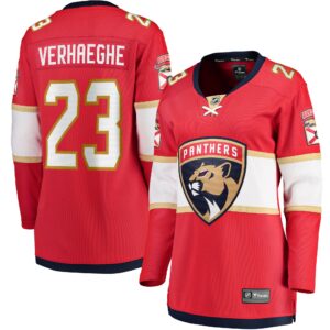 Carter Verhaeghe Florida Panthers Women's Home Breakaway Jersey - Red