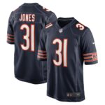Jaylon Jones Chicago Bears  Game Player Jersey - Navy