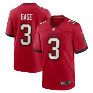 Russell Gage Tampa Bay Buccaneers  Game Jersey -  Red