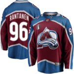 Mikko Rantanen Colorado Avalanche Home 2022 Stanley Cup Final Breakaway Player Jersey - Burgundy