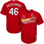 St. Louis Cardinals #46 Paul Goldschmidt Red New Cool Base Stitched Jersey