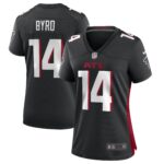 Damiere Byrd Atlanta Falcons  Women's Game Player Jersey - Black