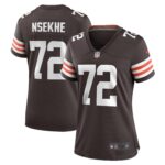 Ty Nsekhe Cleveland Browns Women's  Game Jersey -  Brown
