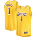 D'Angelo Russell Los Angeles Lakers  Fast Break Player Jersey - Icon Edition - Gold