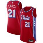 Joel Embiid Philadelphia 76ers  Authentic Player Jersey - Statement Edition - Red