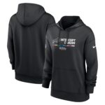 Women's Black Buffalo Bills 2022 Crucial Catch - Therma Performance Pullover Hoodie