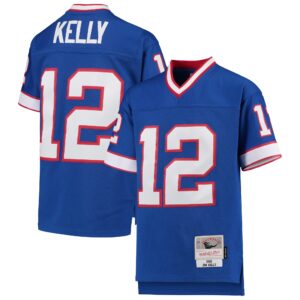 Jim Kelly Buffalo Bills  Youth 1990 Legacy Retired Player Jersey - Royal