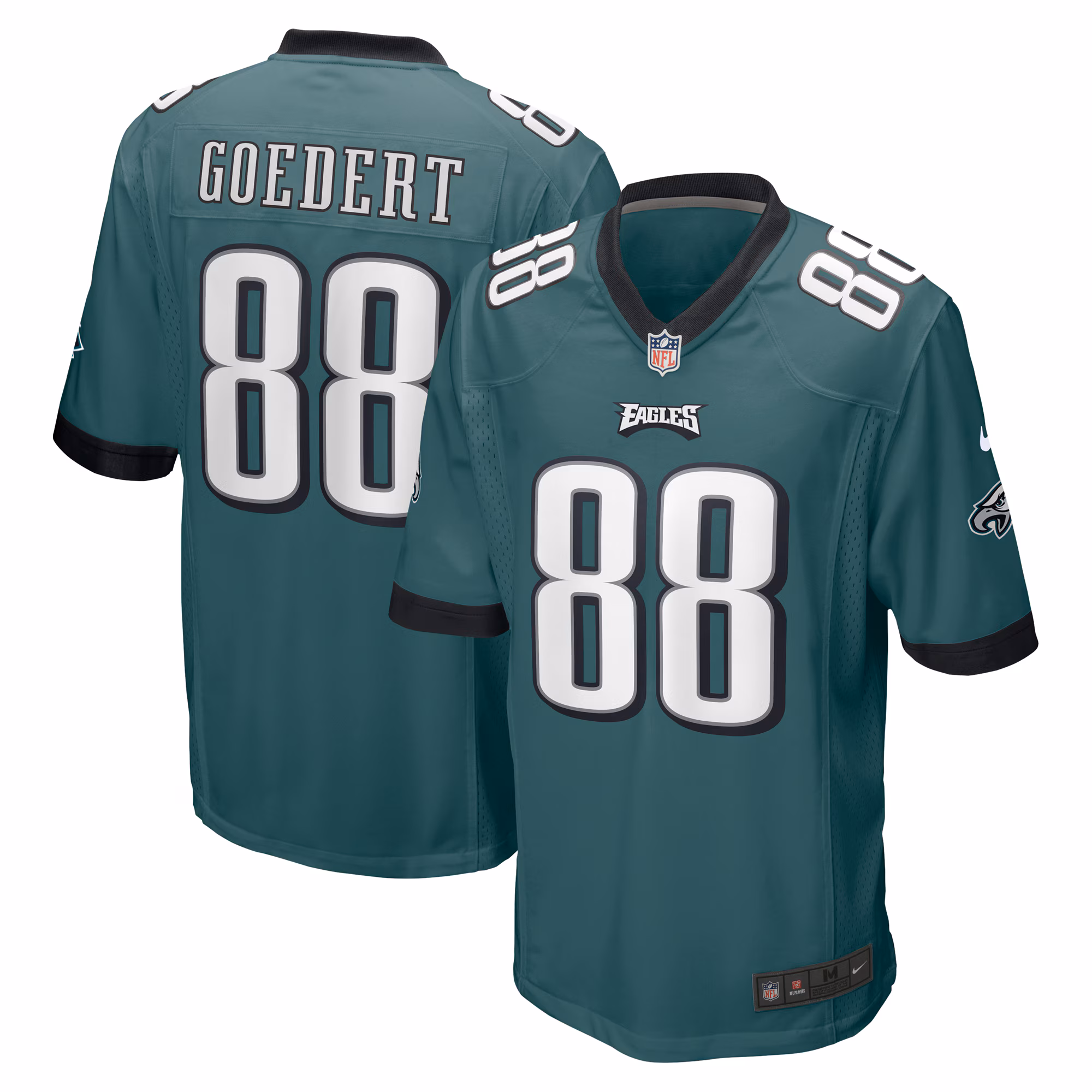 Dallas Goedert Philadelphia Eagles #88 Game Jersey - Midnight Green