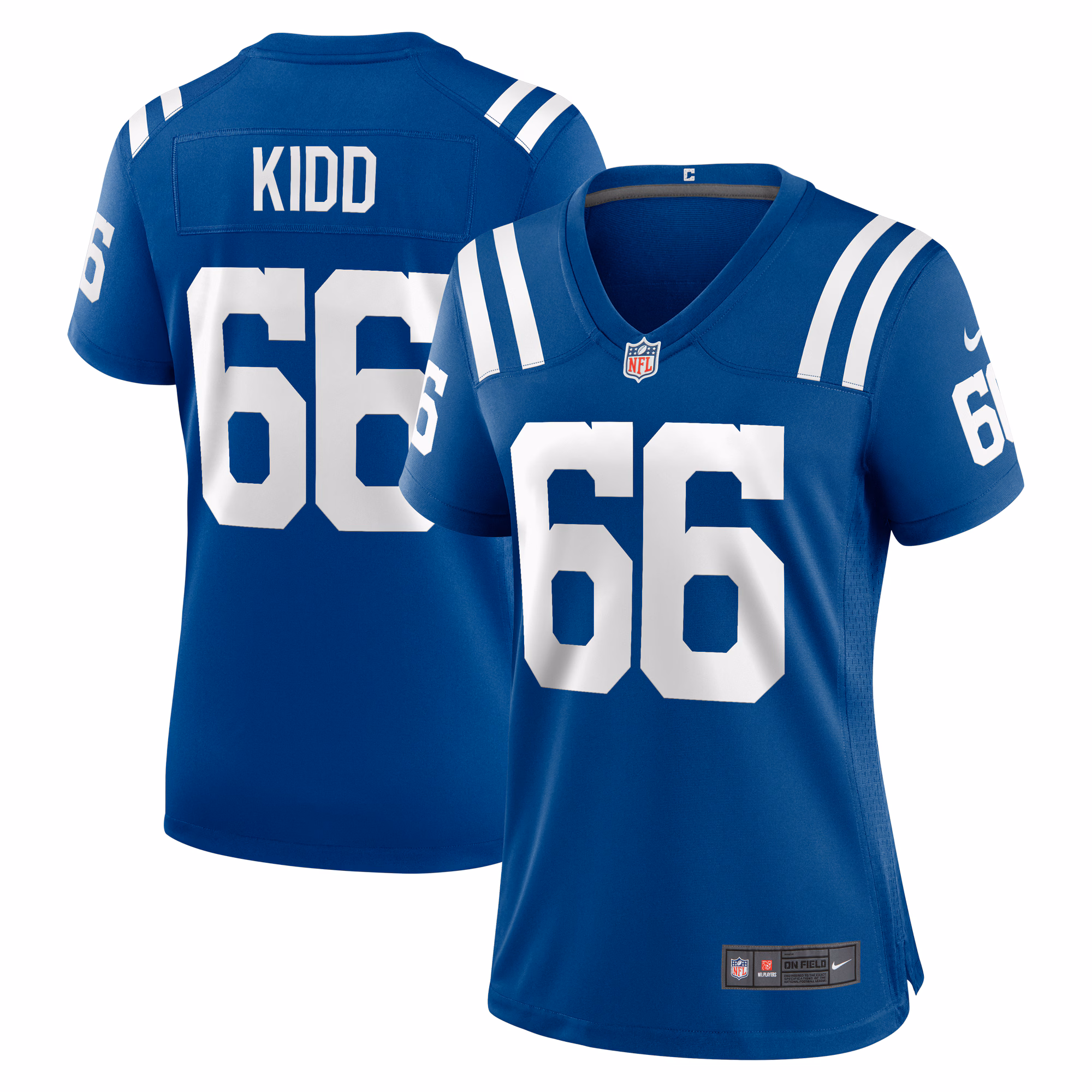 Lewis Kidd Indianapolis Colts Women's Game Jersey -  Royal