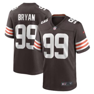 Taven Bryan Cleveland Browns  Game Jersey - Brown