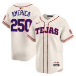 #250 America #250 Texas Rangers 2026 City Connect Vapor Premier Limited Jersey - All Stitched