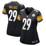 Levi Wallace Pittsburgh Steelers  Women's Game Player Jersey - Black