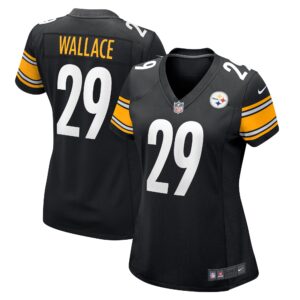 Levi Wallace Pittsburgh Steelers  Women's Game Player Jersey - Black