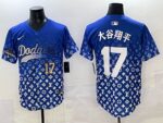 Men's #17 Shohei Ohtani Los Angeles Dodgers 2025 Custom Cool Jersey