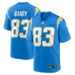 Michael Bandy Los Angeles Chargers  Player Game Jersey - Powder Blue