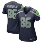 Easop Winston Jr. Seattle Seahawks  Women's Home Game Player Jersey - College Navy