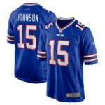 Braydon Johnson Buffalo Bills  Team Game Jersey - Royal