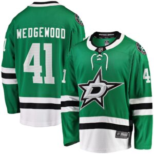 Scott Wedgewood Dallas Stars Home Breakaway Player Jersey - Kelly Green