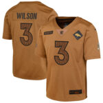 Russell Wilson Denver Broncos Women's 2023 Salute To Service Limited Jersey - Brown