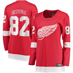 Oesterle Detroit Red Wings Women's Home Breakaway Player Jersey - Red