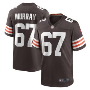 Justin Murray Cleveland Browns Team Game Jersey -  Brown