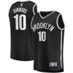 Ben Simmons Brooklyn Nets  2021/22 Fast Break Replica Jersey - Icon Edition - Black