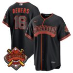 Rafael Devers #16 San Francisco Giants Alternate Replica Jersey - Black