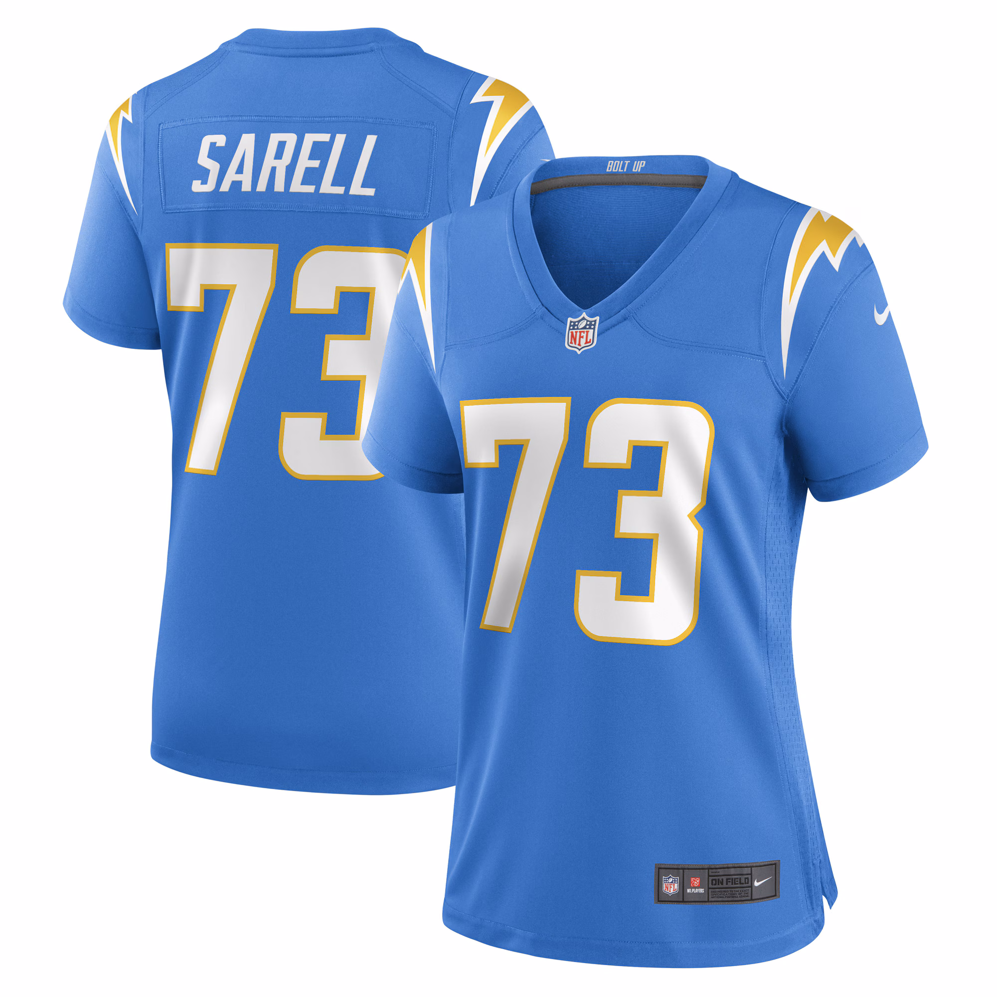 Foster Sarell Los Angeles Chargers Women's Game Player Jersey - Powder Blue