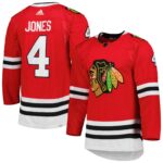 Seth Jones Chicago Blackhawks  Primegreen Authentic Pro Home Player Jersey - Red